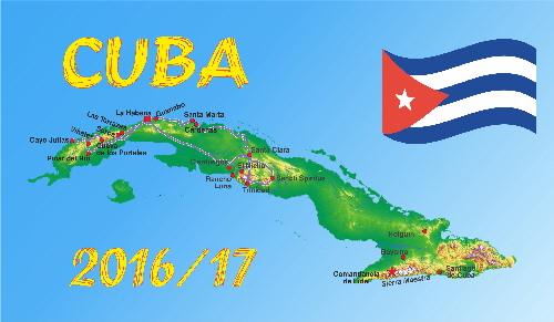 Cuba-Karte-Reise 2016_17