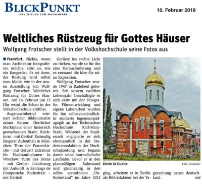 Weltliches Rstzeug fr Gottes Huser