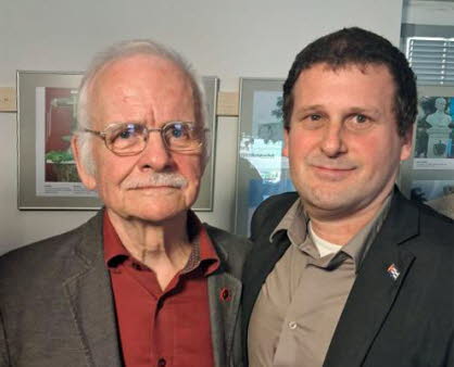 Wolfgang Frotscher mit stv. Botschafter